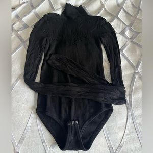 Free people intimately turtleneck bodysuit size M